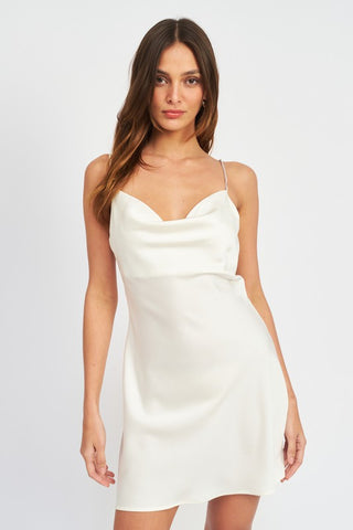 ABITO SOTTOVESTE CON STRASS E CINTURINI