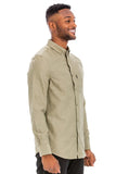 LONG SLEEVE BUTTON UP SHIRT