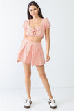 STRIPED TWO PIECE SET