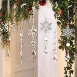 10 PIECE ACRYLIC ORNAMENTS￼