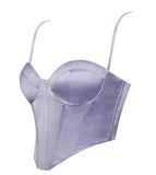 TOP CORSETTO IN RASO RYLEE 