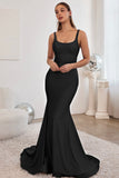 ROBE SIRÈNE EXTENSIBLE AVEC DOS EN DENTELLE
