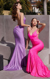ROBE EN SATIN EXTENSIBLE À PAILLETTES