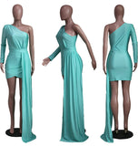 ROBE MIDI DRAPÉE PRINCESSE