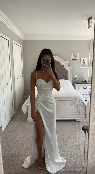 White CORSET GOWN White / 12