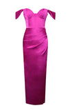 ROBE FUCHSIA À COEUR DE COEUR
