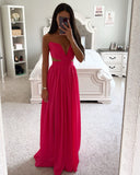 ABITO LUNGO IN CHIFFON DI SETA ELLA