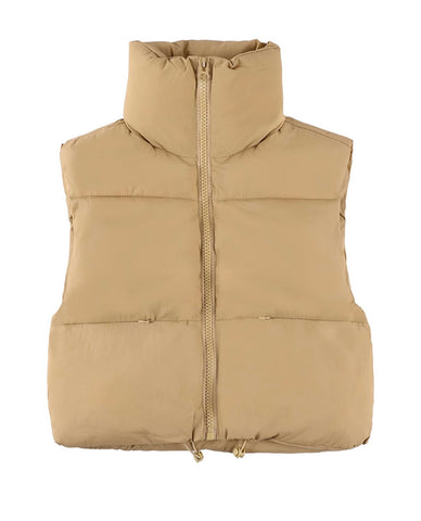 GILET PUFF KAKI