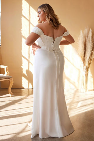 white corset off the shoulder dress Corset Dress Off-the-shoulder Linen Puff Sleeve With Boning and Lace-up Back - Cottagecore Medieval Fairytale Wedding Costume Style