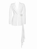 VANDRA DRAPED BLAZER