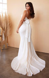 ROBE EN SATIN DE JADE
