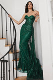 ROBE AJUSTÉE EN DENTELLE SANS BRETELLES