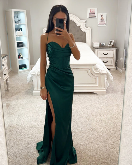 EMERALD CORSET GOWN – SHOP DDMINE