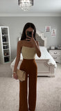 HAUT DE CORSET EN MAILLE