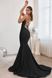 ROBE SIRÈNE EXTENSIBLE AVEC DOS EN DENTELLE