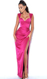 ROBE FUCHSIA À COEUR DE COEUR