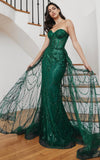 ROBE AJUSTÉE EN DENTELLE SANS BRETELLES