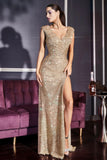 ROBE À PAILLETTES DORÉES