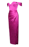 ROBE FUCHSIA À COEUR DE COEUR